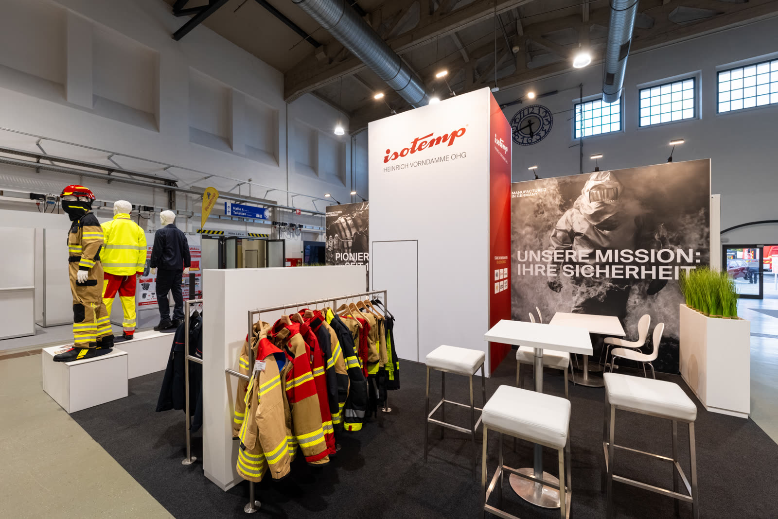 Messestand ISOTEMP während der Messe