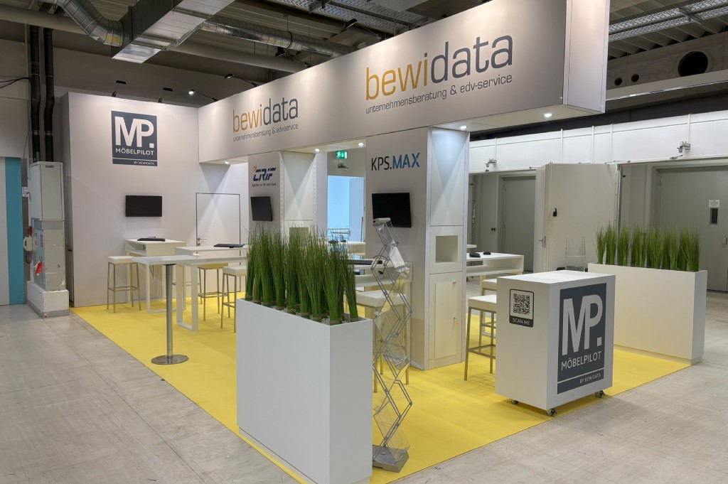 Messestand Bewidata, EMMK
