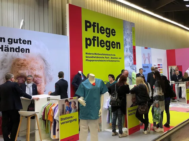 Messestand CWS auf der Altenpflege 2019 in Nürnberg, Ansicht 4