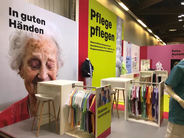 Messestand CWS auf der Altenpflege 2019 in Nürnberg, Ansicht 6