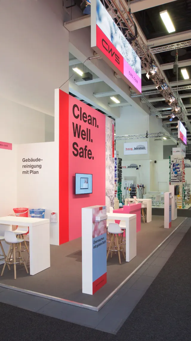 Messestand CWS auf der CMS 2019 in Berlin, Ansicht 7