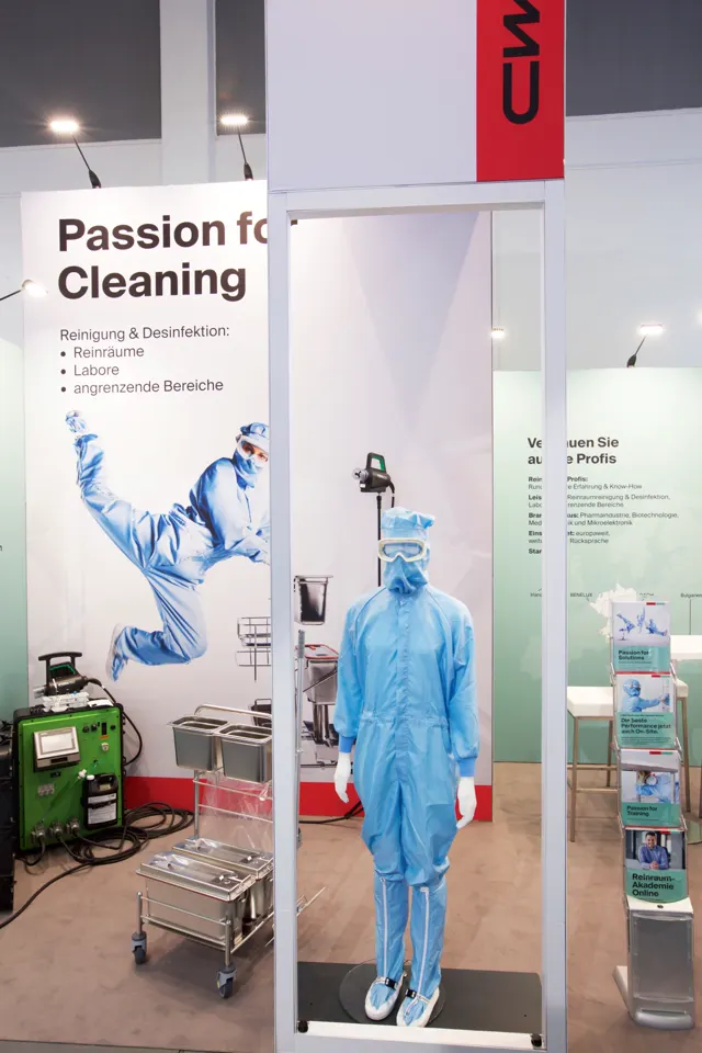 Messestand CWS auf der CMS 2023 in Berlin, Ansicht 4
