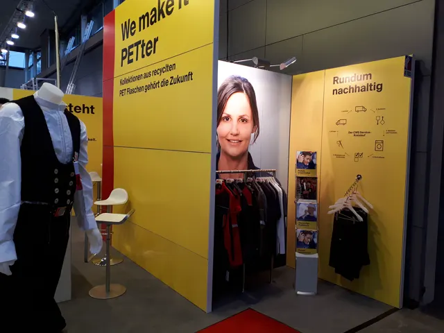 Messestand CWS auf der Dach & Holz 2020 in Stuttgart, Ansicht 3