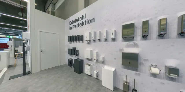 Messestand CWS auf der IFH/Intherm 2022 in Nürnberg, Ansicht 5