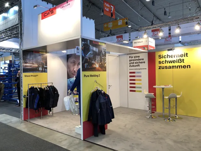 Messestand CWS auf der Schweisstec 2019 in Stuttgart, Ansicht 5