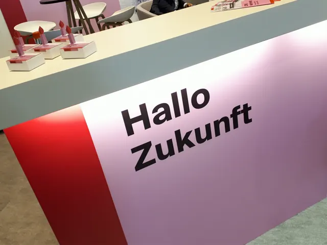 Messestand CWS auf der Servparc 2019 in Frankfurt, Ansicht 3