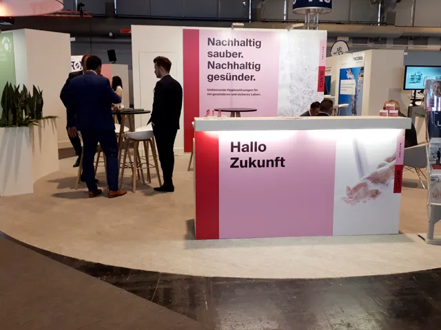 Messestand CWS auf der Servparc 2019 in Frankfurt, Ansicht 4