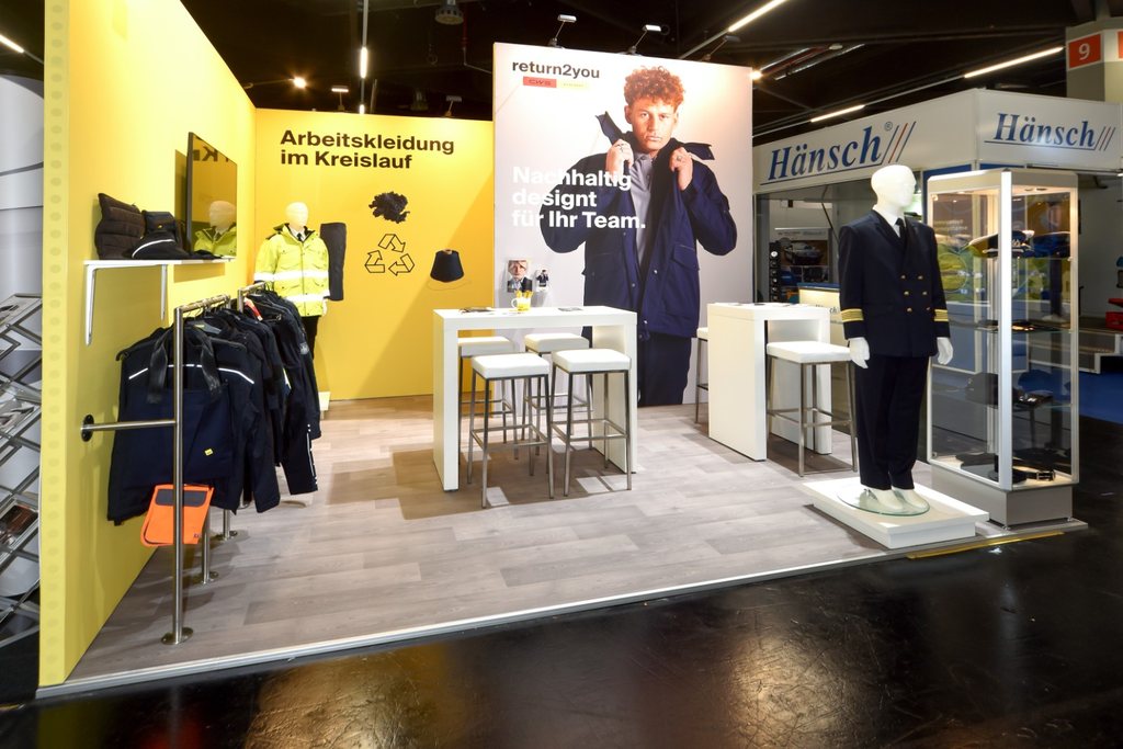 Messestand CWS Workwear, Enforce Tac Nürnberg 2026
