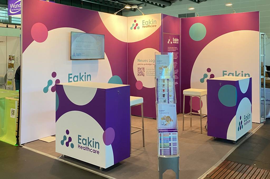 Messestand Eakin Healthcare, Deutscher Wundkongress