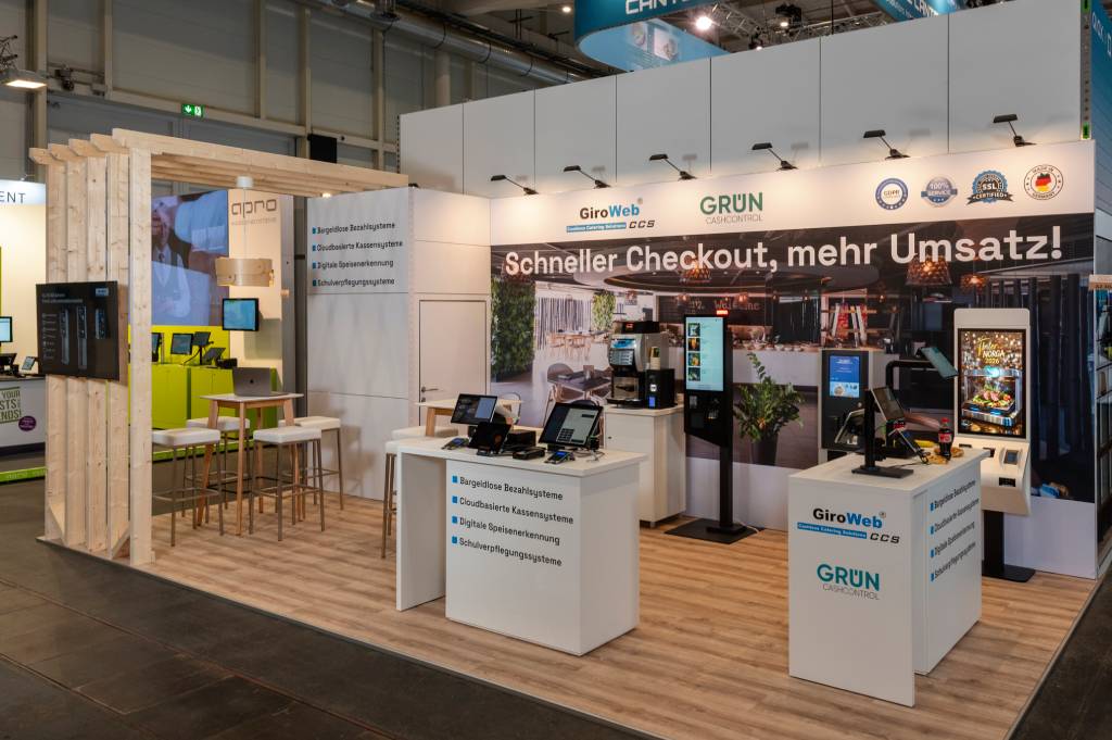 Messestand GiroWeb, Internorga Hamburg