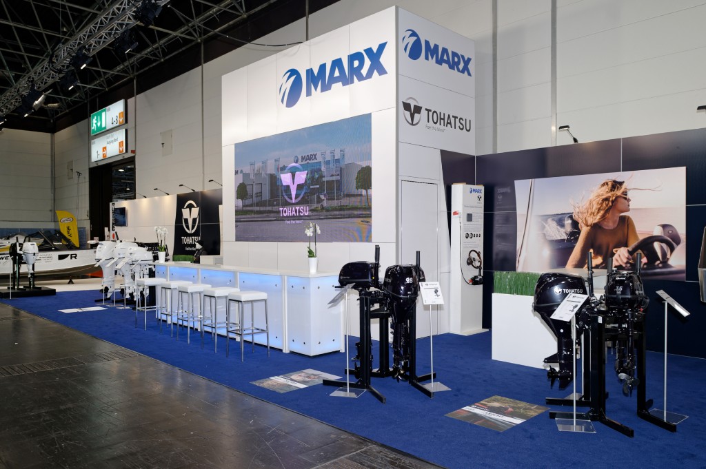Messestand Marx GmbH, boot Düsseldorf