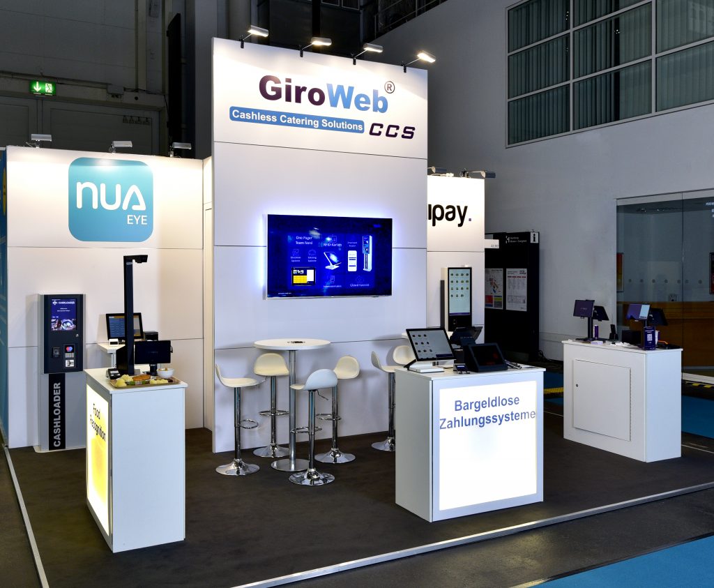 Giroweb Messestand auf der Internorga 2023 in Hamburg