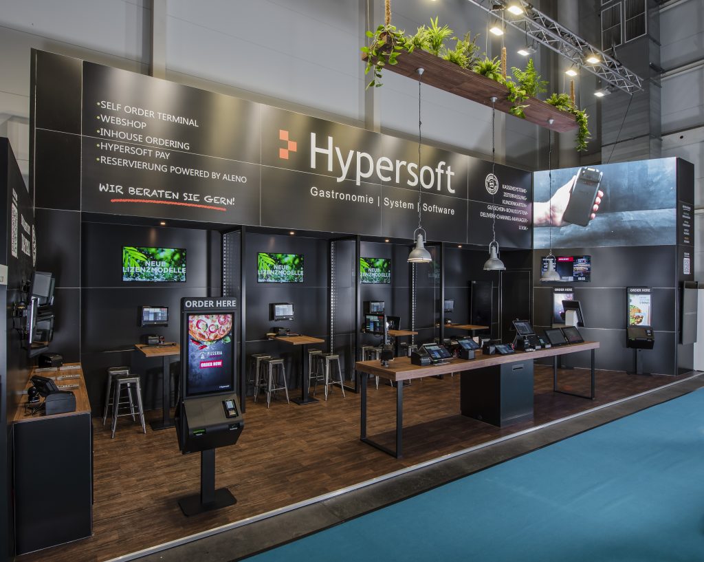 Hypersoft Messestand auf der Internorga 2023 in Hamburg